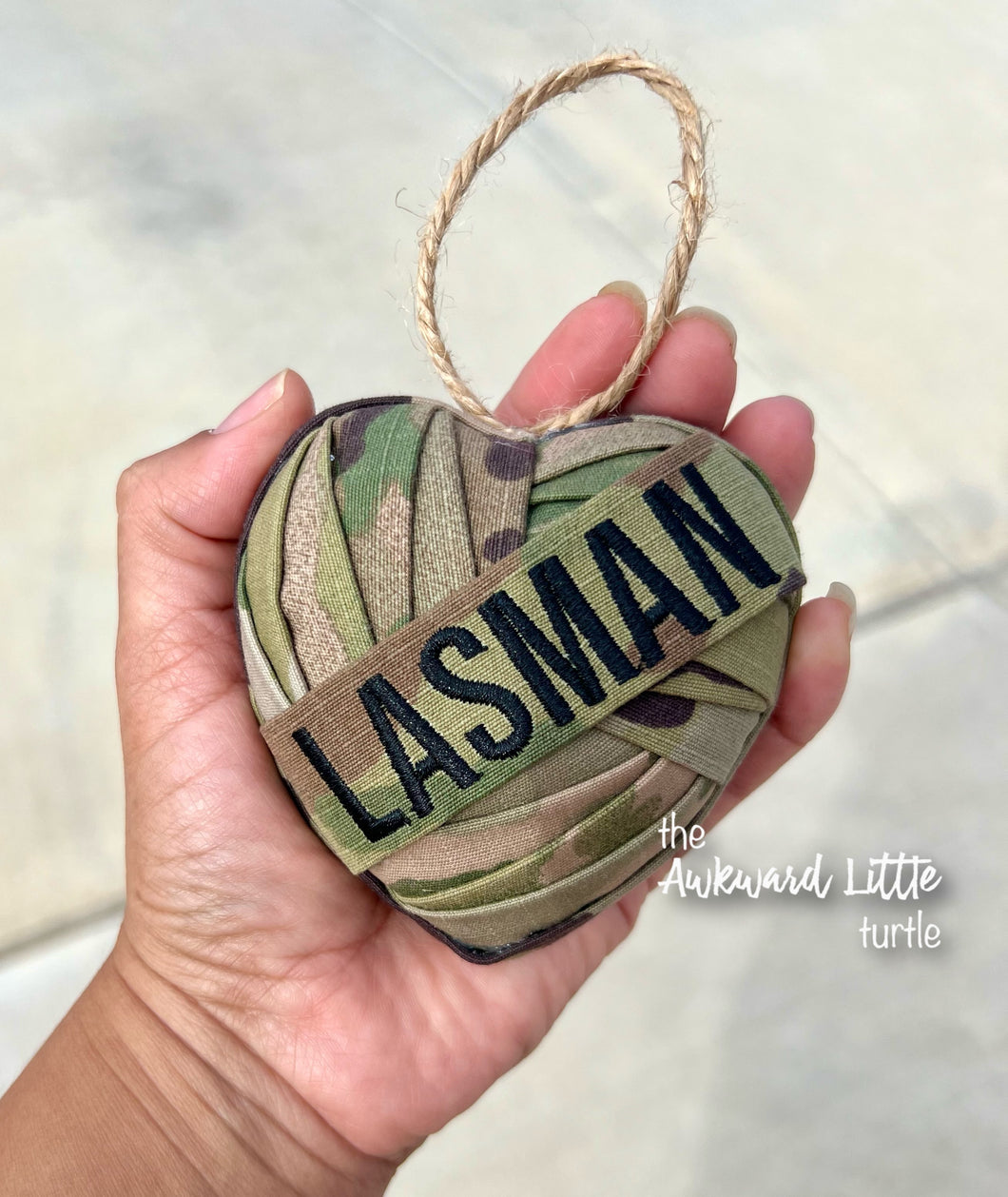 Military Personalized Ornament