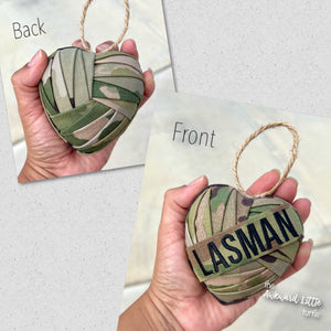 Military Personalized Ornament