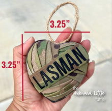 Load image into Gallery viewer, Military Personalized Ornament