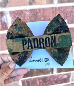 Name Tape Bow