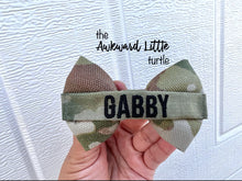 Load image into Gallery viewer, Mini Name Tape Bow