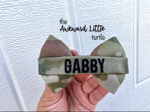 Mini Name Tape Bow