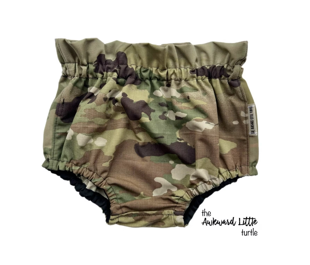 Military Paperbag Bloomer