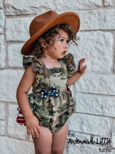 Load image into Gallery viewer, Patriotic Military Romper (Army, Air Force, Marine Corp, Navy)