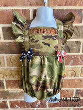 Load image into Gallery viewer, Patriotic Military Romper (Army, Air Force, Marine Corp, Navy)